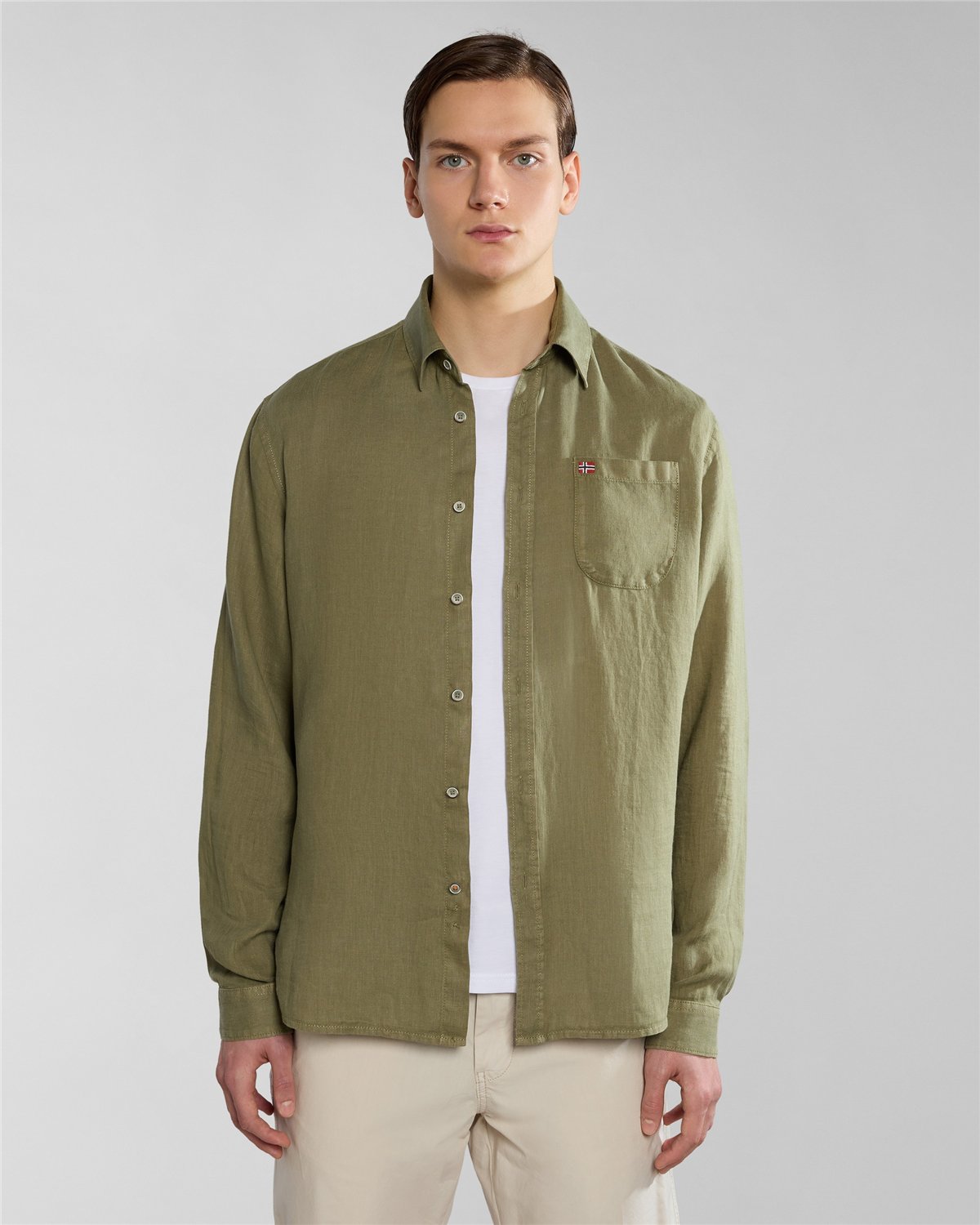 Linen Long Sleeve Shirt