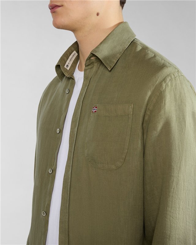 Linen Long Sleeve Shirt
