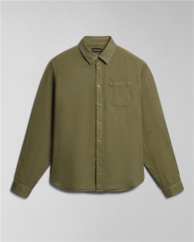 Linen Long Sleeve Shirt