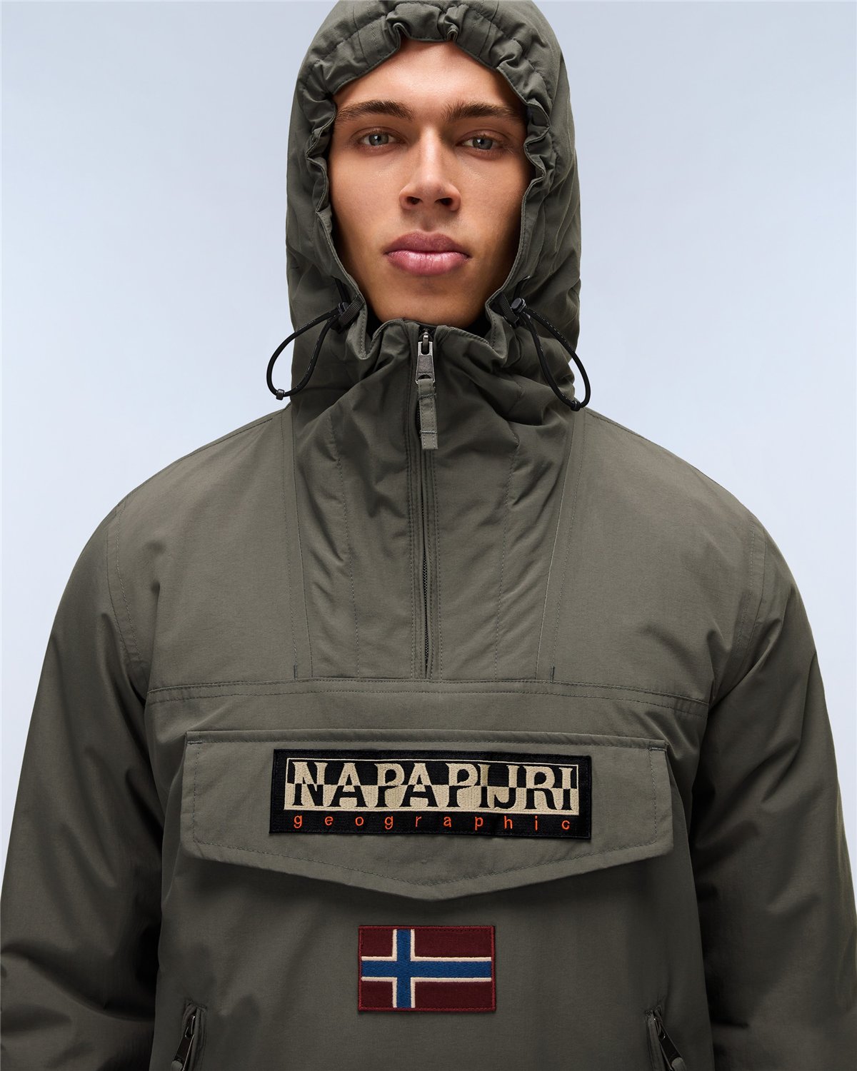 Rainforest Pocket Winter Anorak Jacket