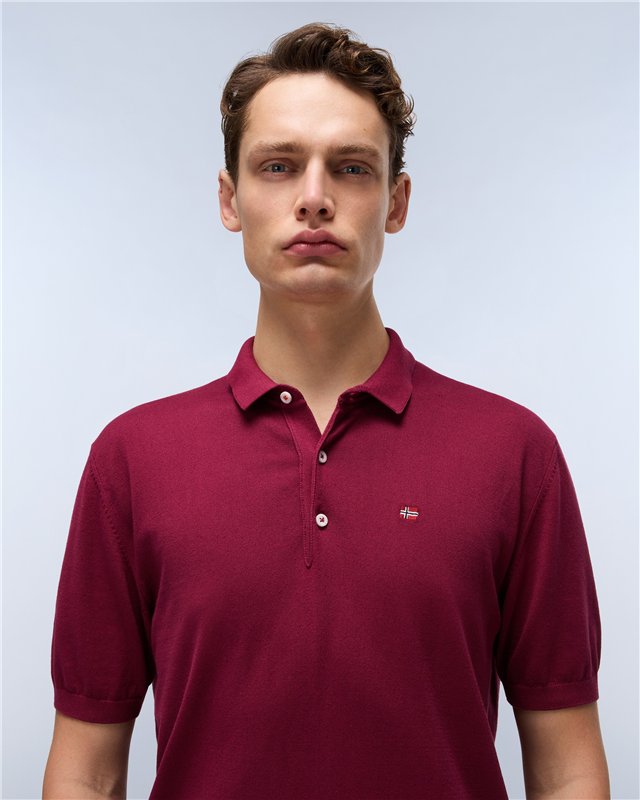 Nelli Short Sleeve Polo Jumper