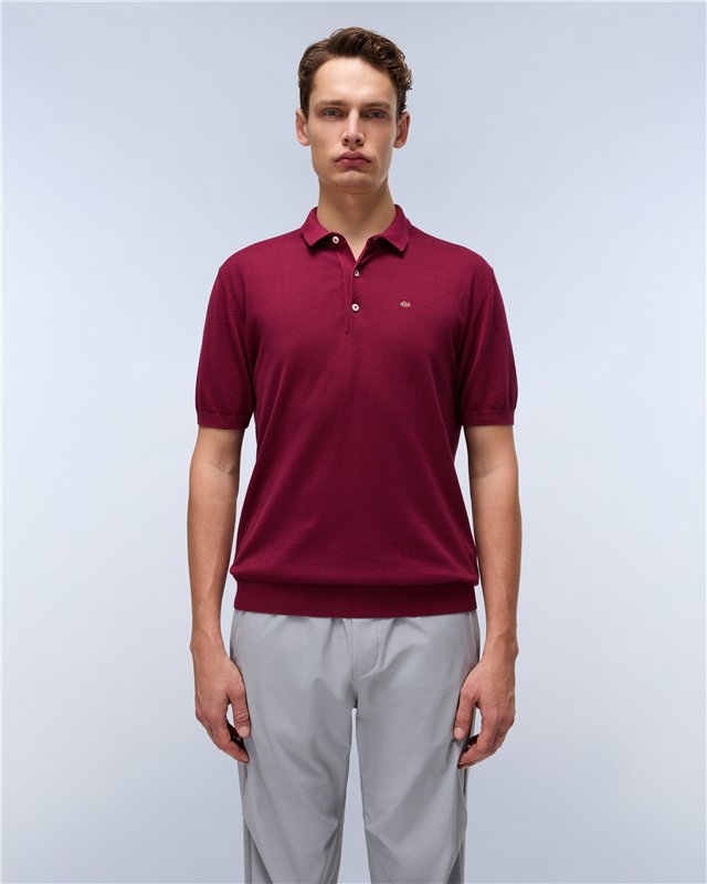 Nelli Short Sleeve Polo Jumper