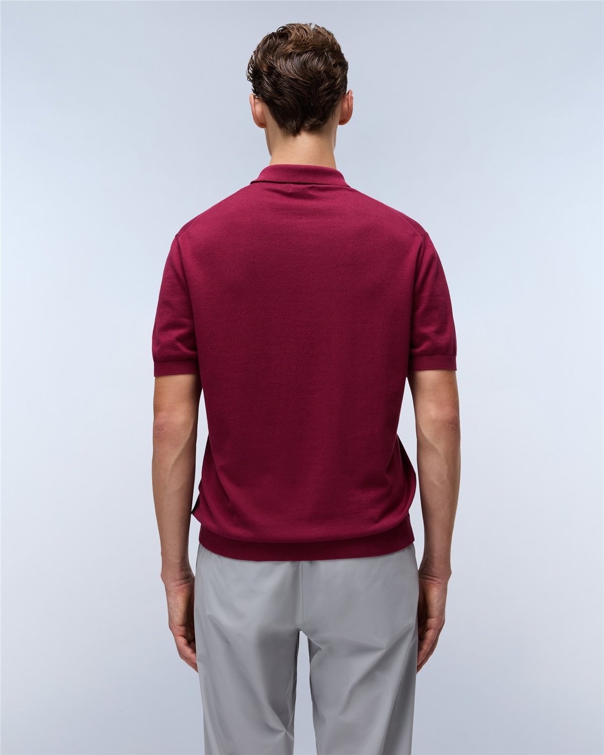 Nelli Short Sleeve Polo Jumper