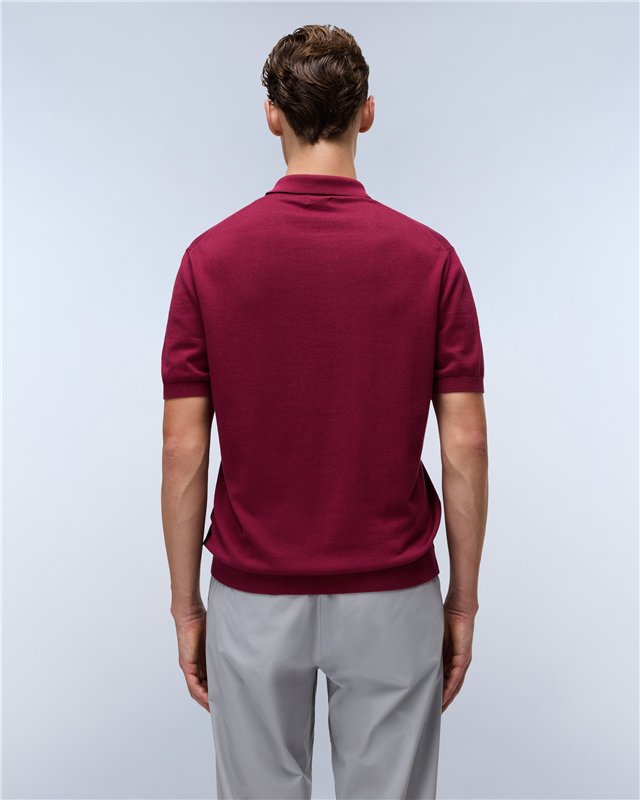 Nelli Short Sleeve Polo Jumper