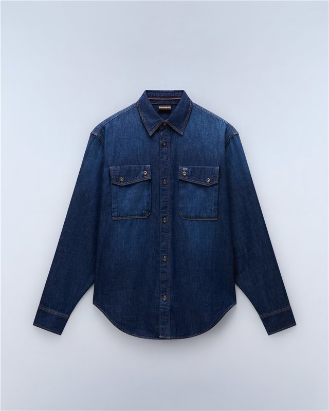 Kiene Denim Long Sleeve Shirt