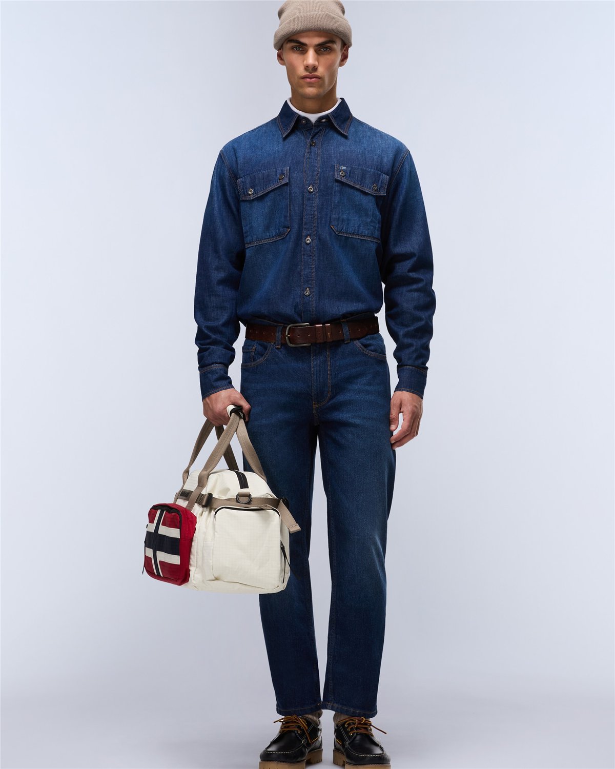 Kiene Denim Long Sleeve Shirt