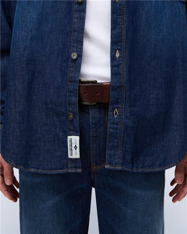 Kiene Denim Long Sleeve Shirt