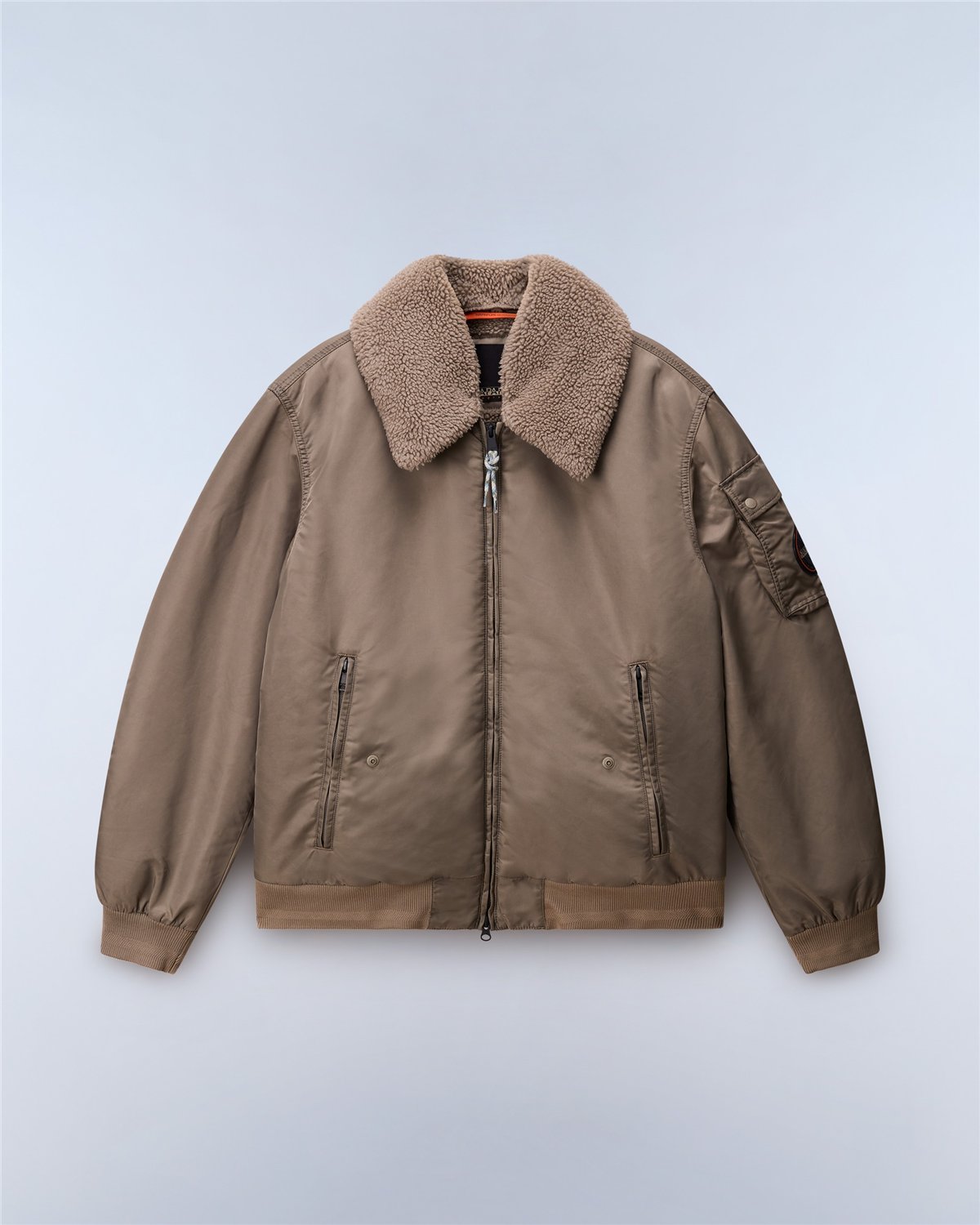 Nemes Micro Curly Bomber Jacket