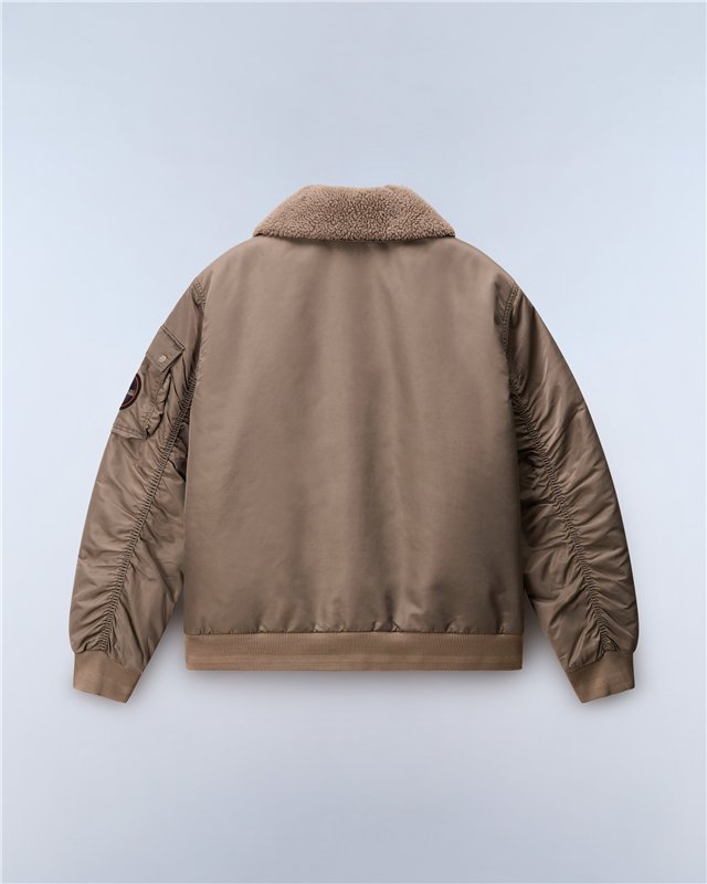 Nemes Micro Curly Bomber Jacket