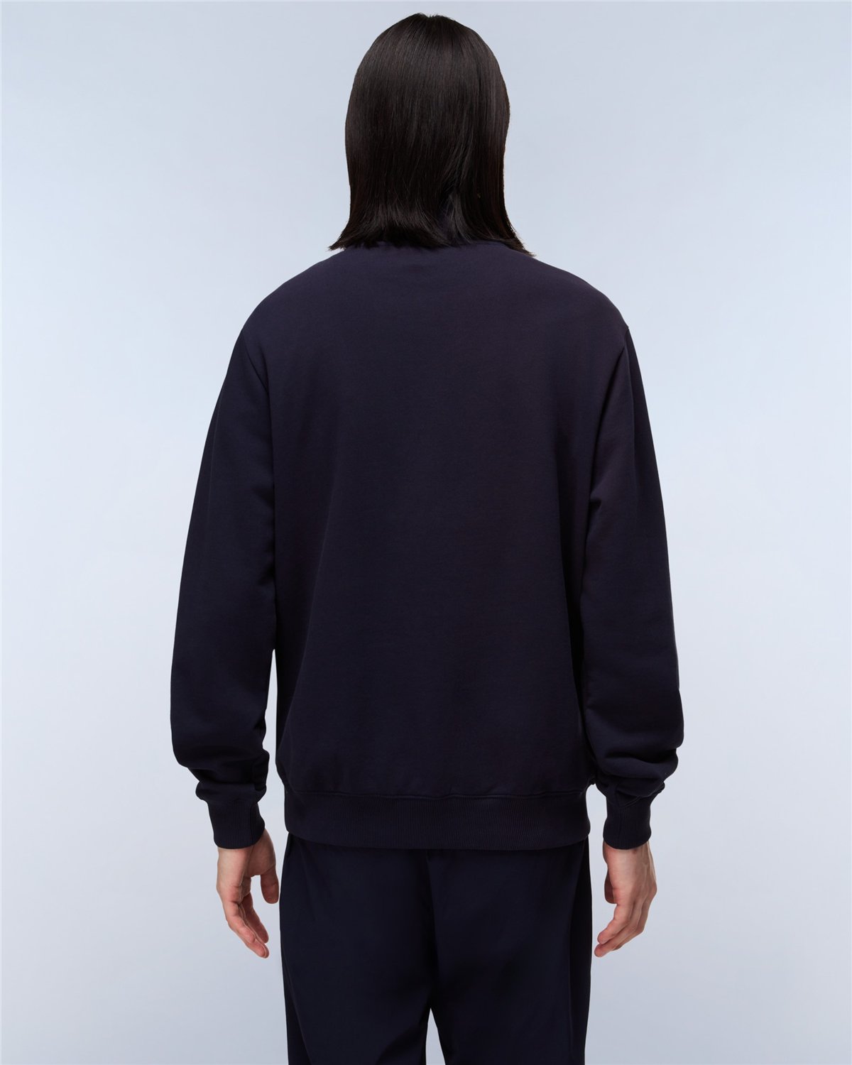 Box Logo Half Zip Hoodie