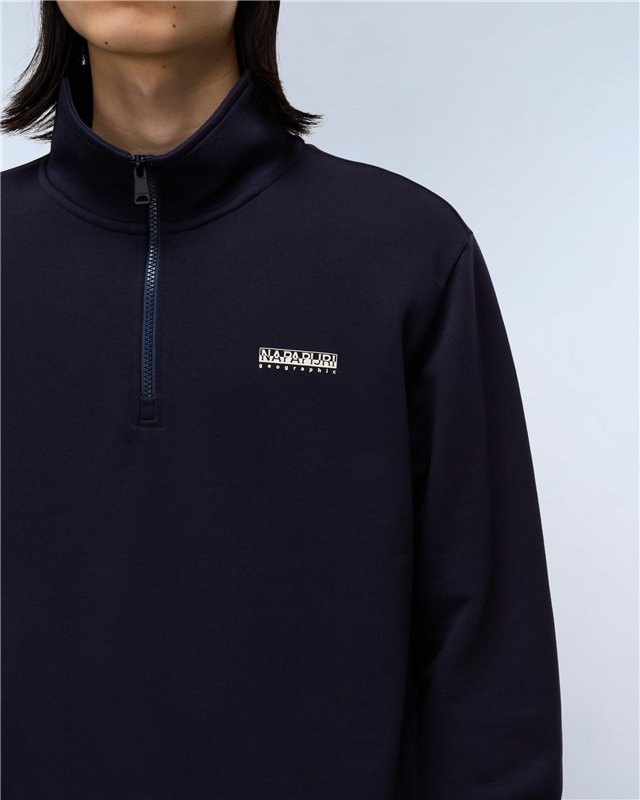 Box Logo Half Zip Hoodie