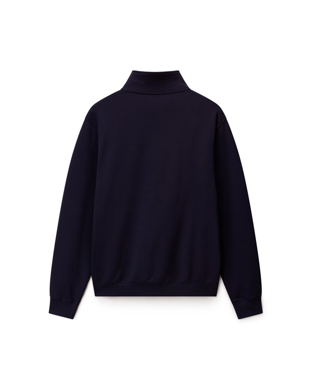 Box Logo Half Zip Hoodie