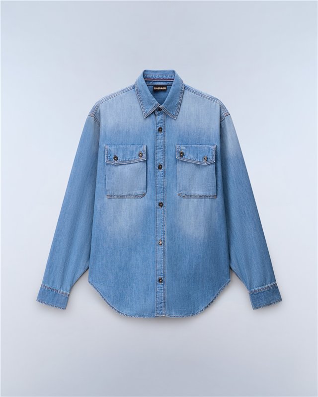 Kiene Denim Long Sleeve Shirt