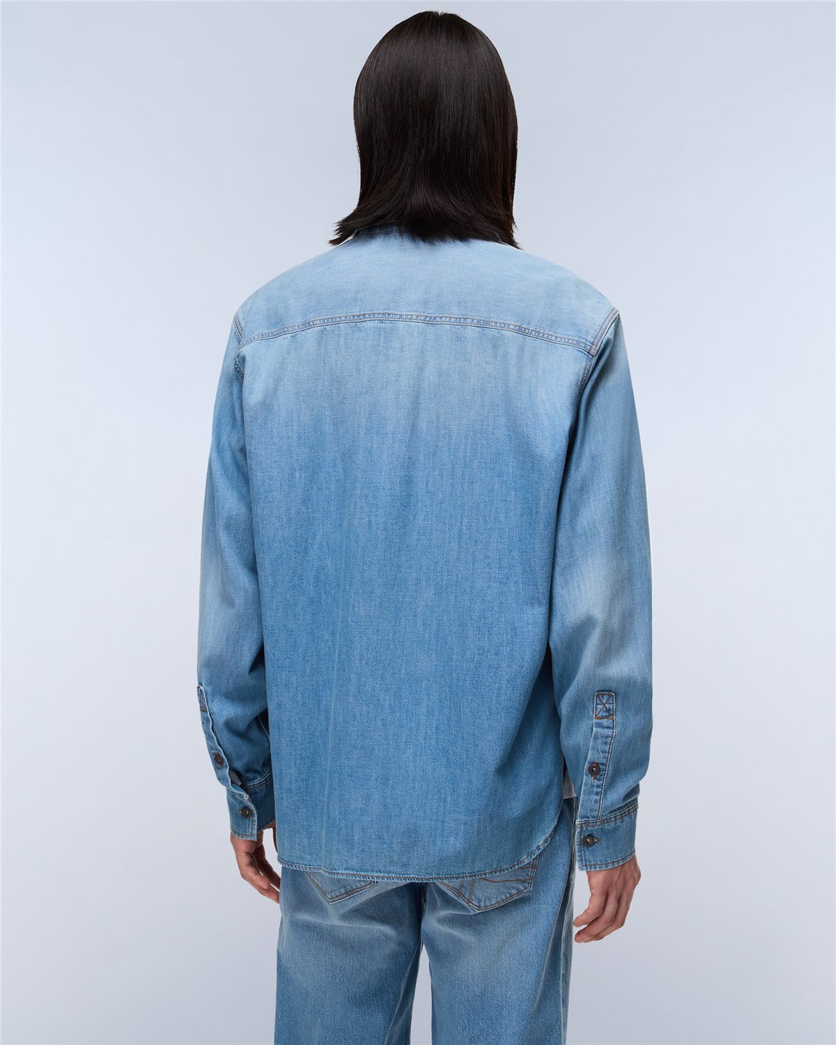 Kiene Denim Long Sleeve Shirt