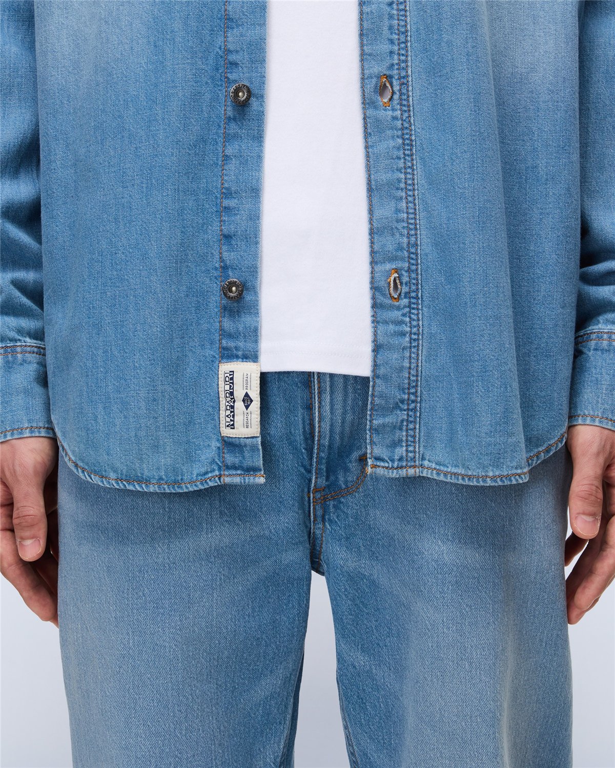 Kiene Denim Long Sleeve Shirt