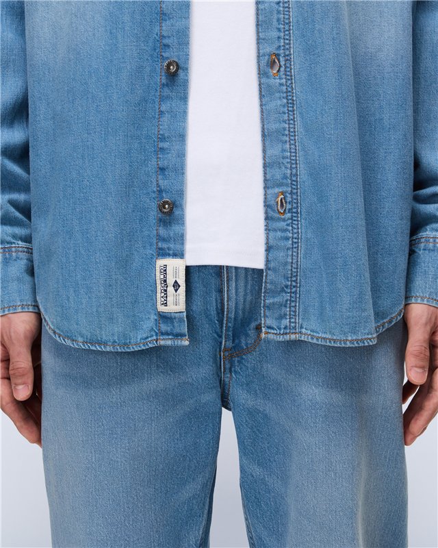 Kiene Denim Long Sleeve Shirt