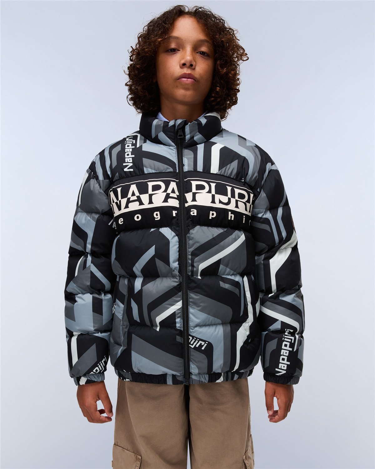 Primiero Print Puffer Jacket