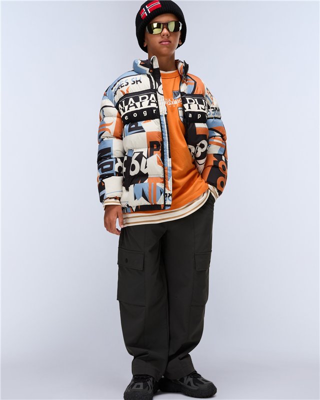 Primiero Print Puffer Jacket