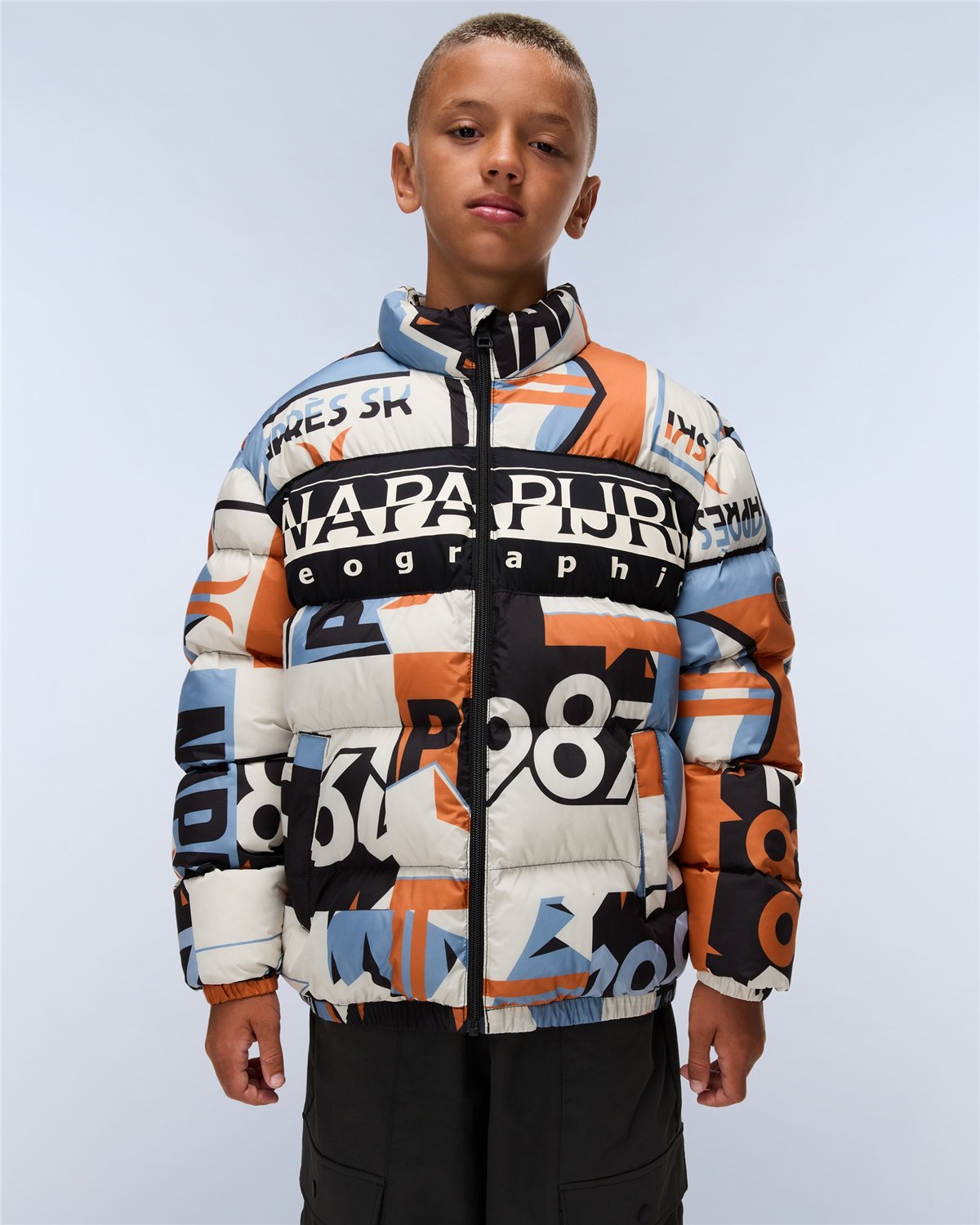 Primiero Print Puffer Jacket