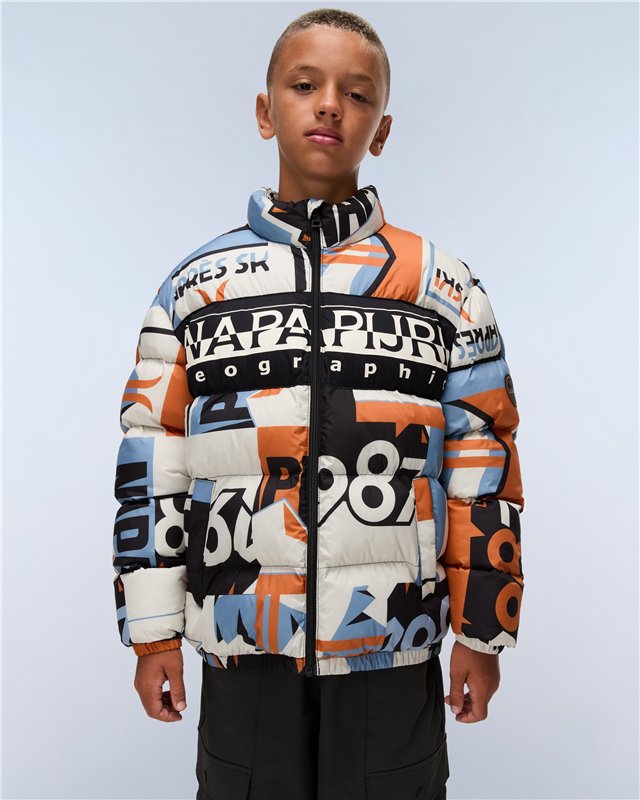 Primiero Print Puffer Jacket