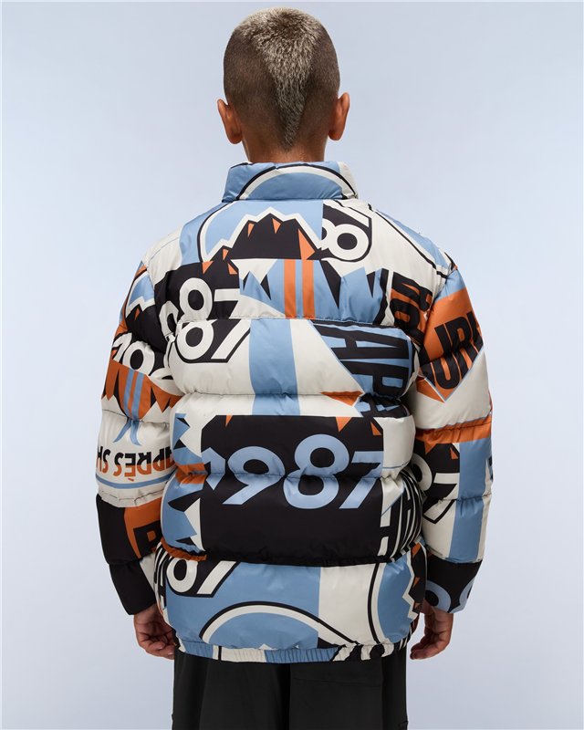 Primiero Print Puffer Jacket