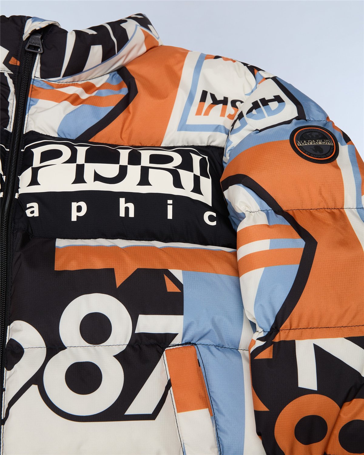 Primiero Print Puffer Jacket