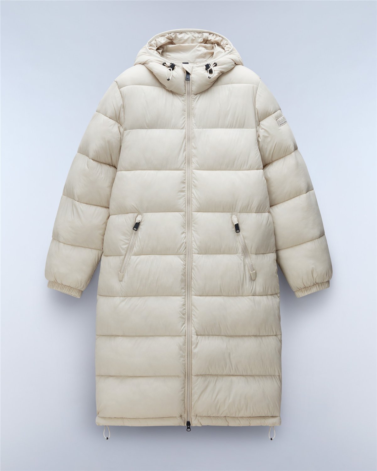 Box Logo Hooded Long Jacket