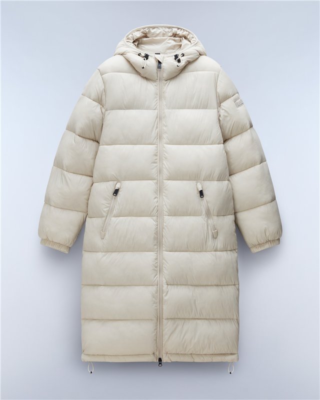 Box Logo Hooded Long Jacket