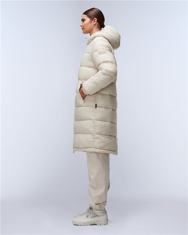 Box Logo Hooded Long Jacket