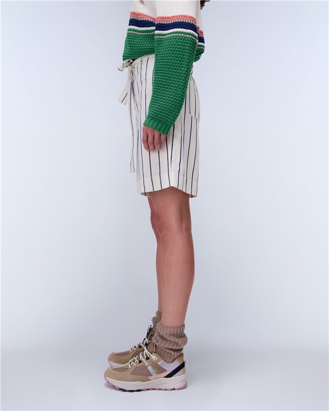 Nice Stripe Bermuda Shorts