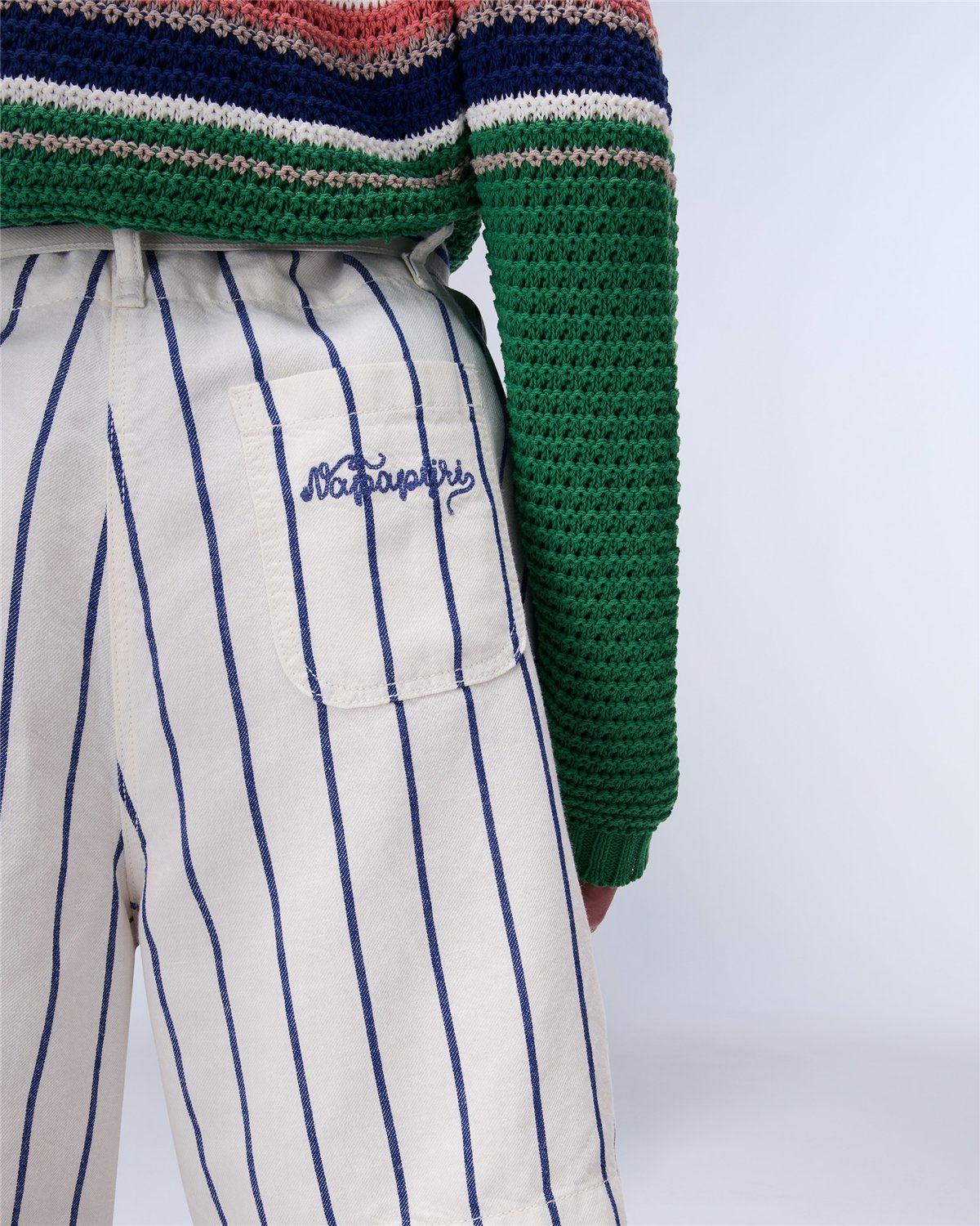 Nice Stripe Bermuda Shorts