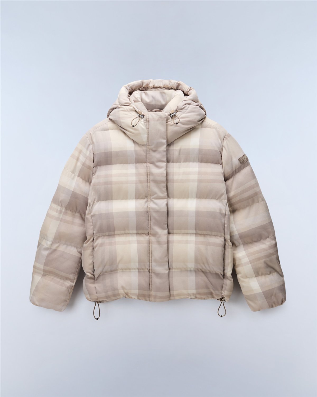 Glane Check Puffer Jacket