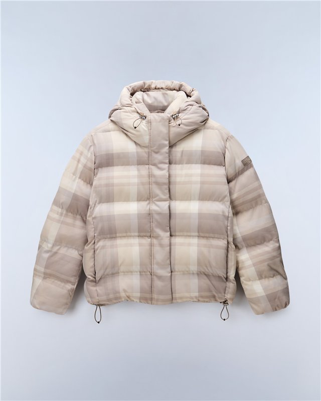 Glane Check Puffer Jacket