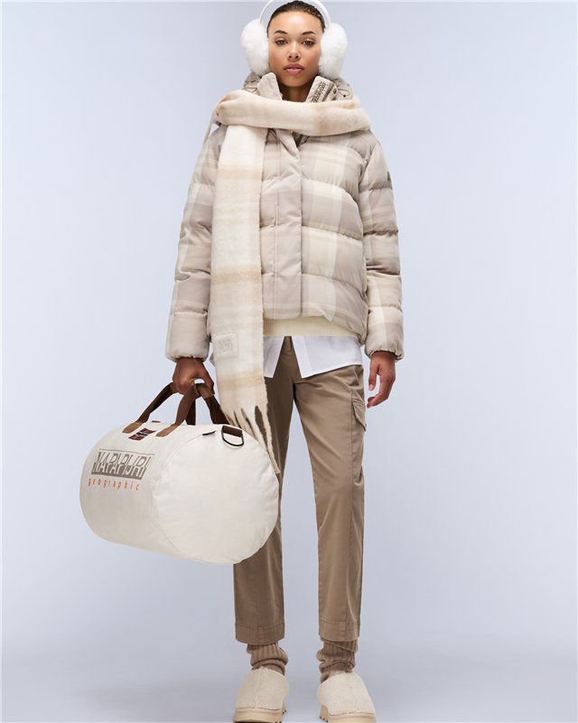 Glane Check Puffer Jacket