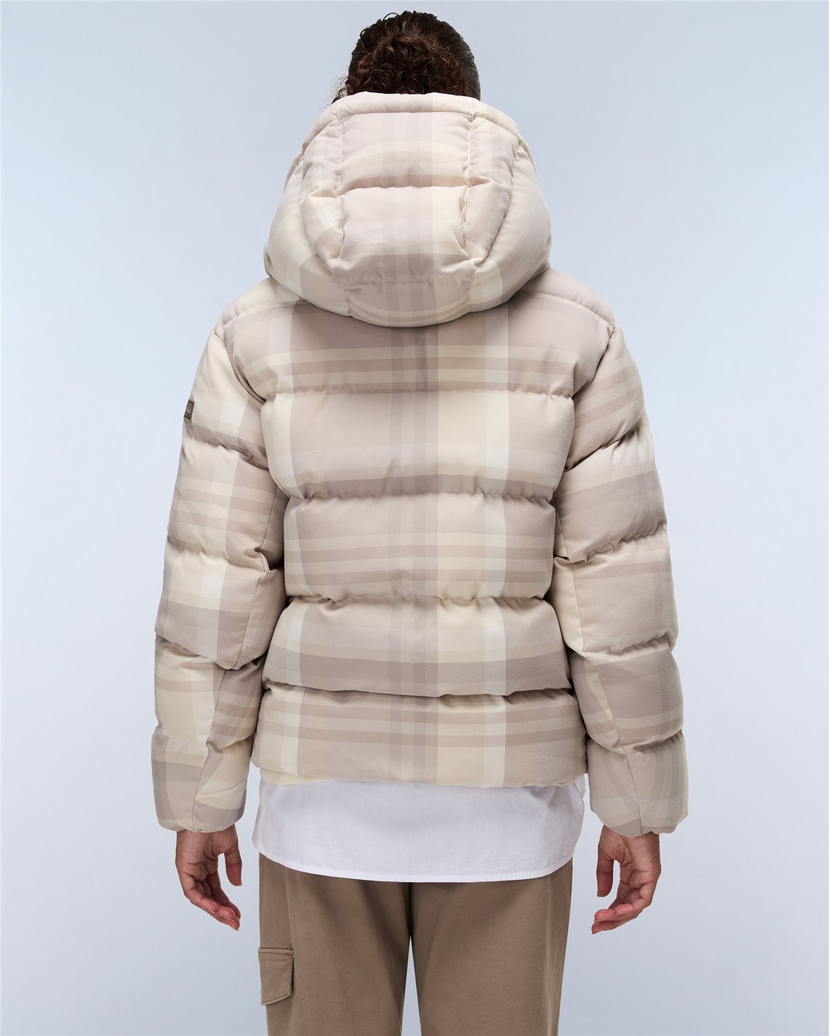 Glane Check Puffer Jacket