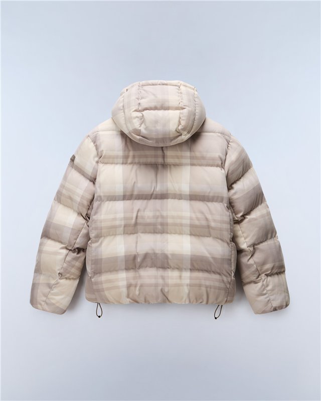 Glane Check Puffer Jacket