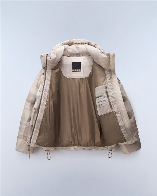 Glane Check Puffer Jacket