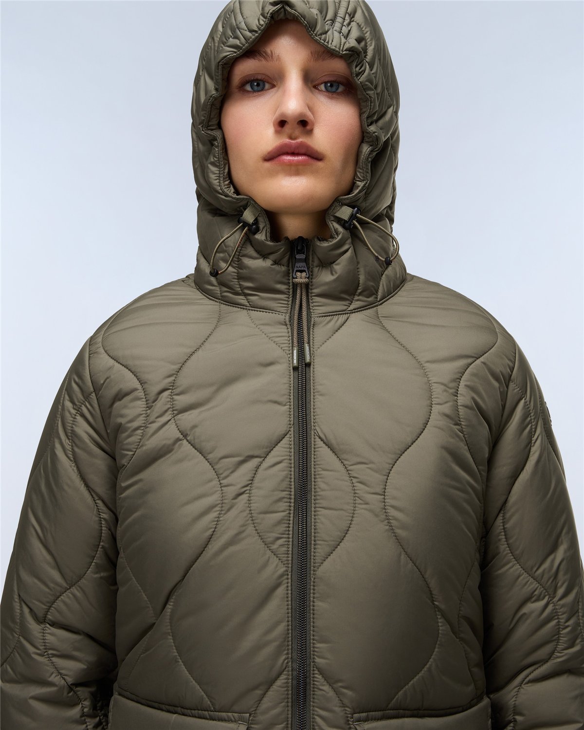 Sort Puffer Jacket
