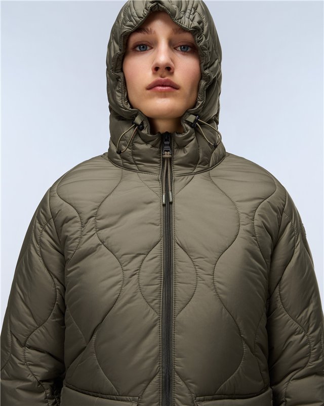 Sort Puffer Jacket