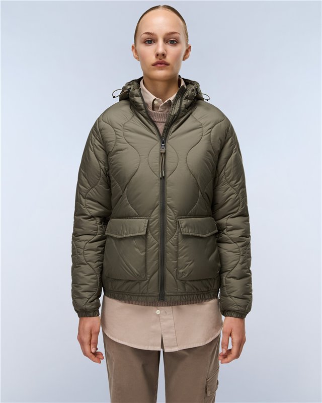 Sort Puffer Jacket