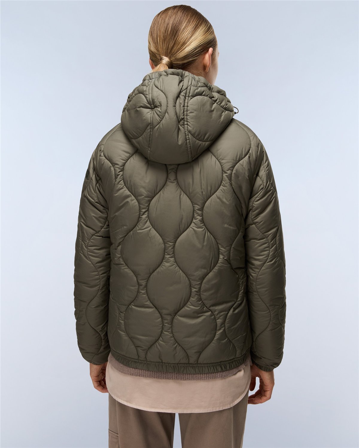 Sort Puffer Jacket