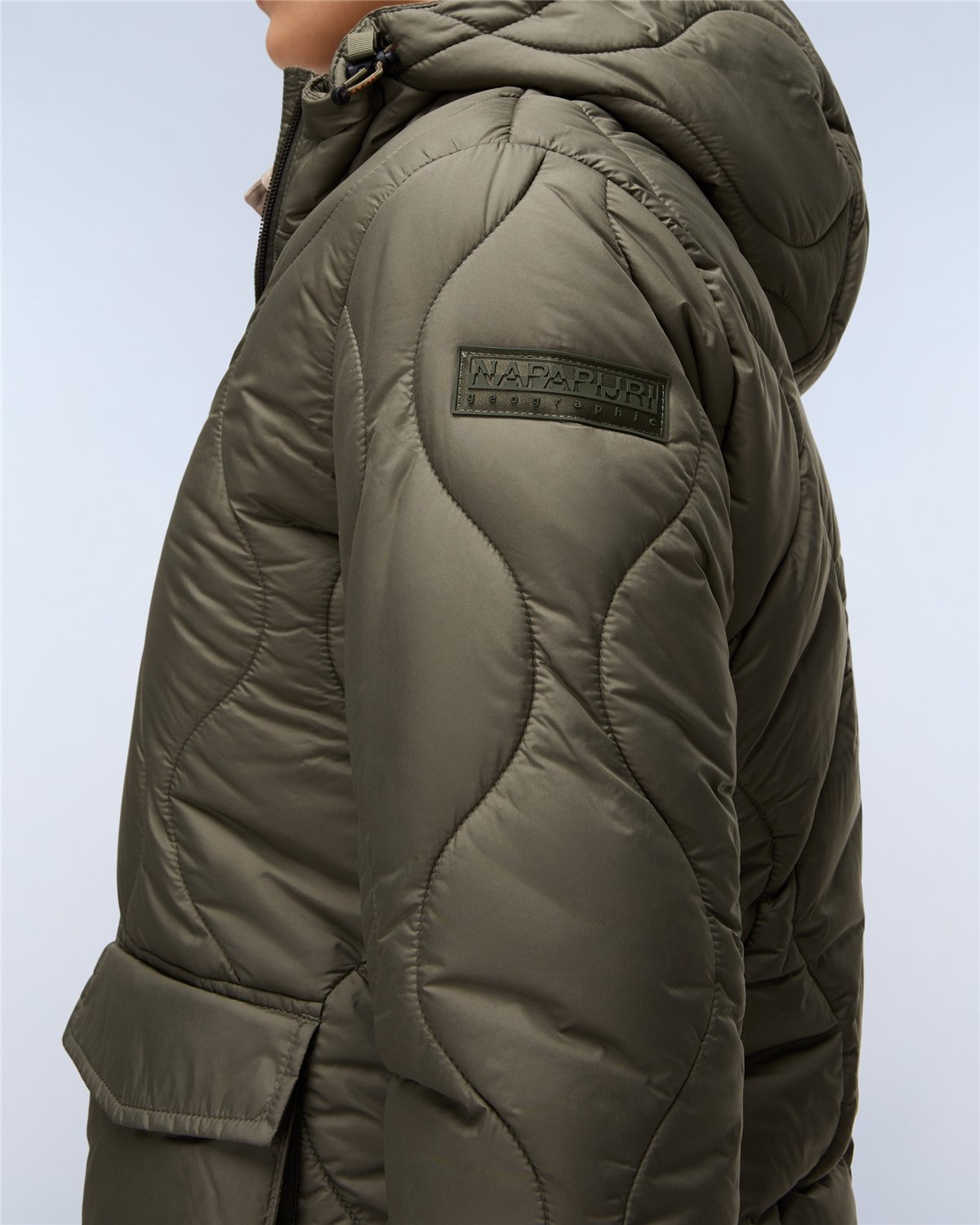Sort Puffer Jacket