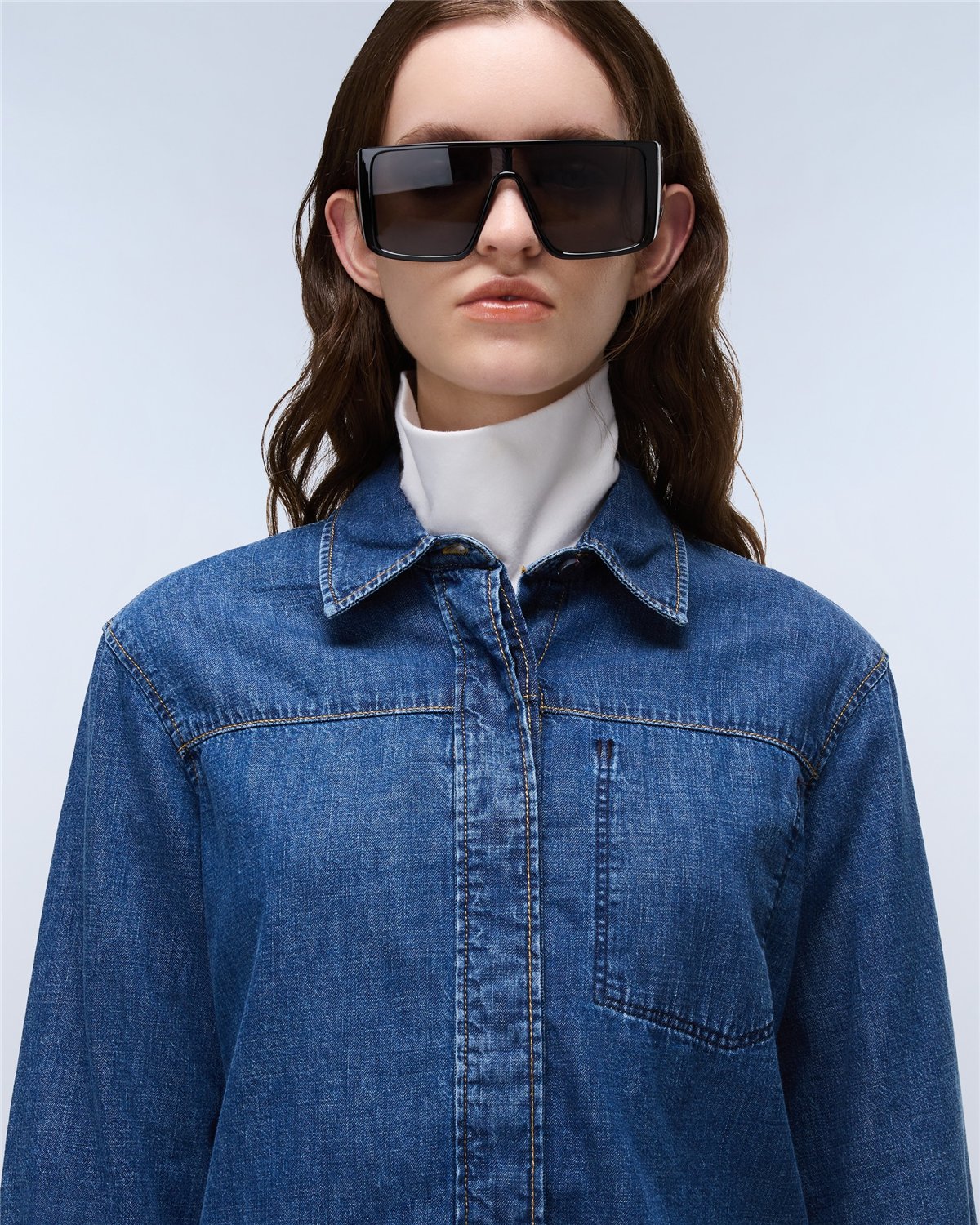 Cimonde Denim Long Sleeve Shirt