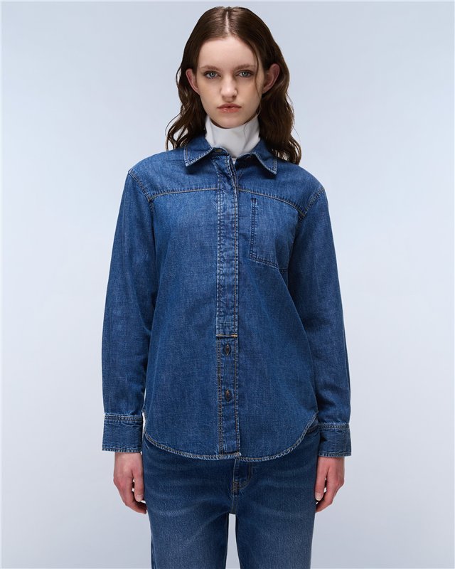 Cimonde Denim Long Sleeve Shirt