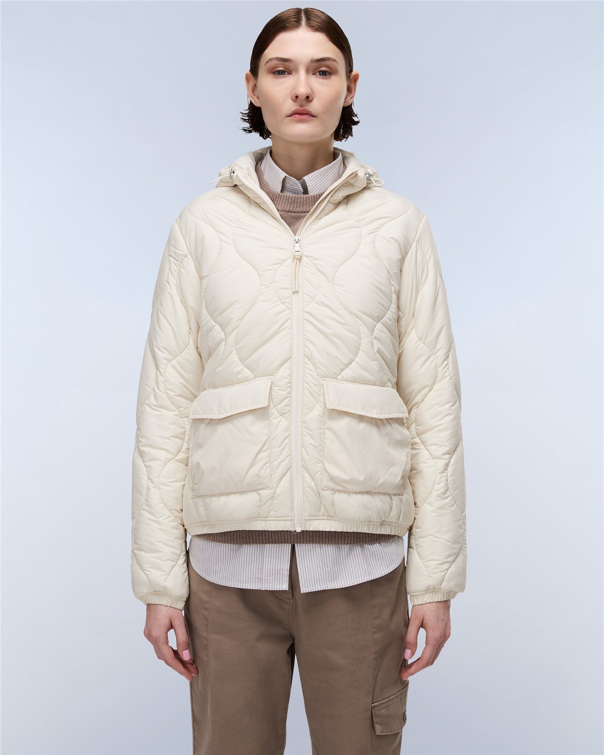 Sort Puffer Jacket