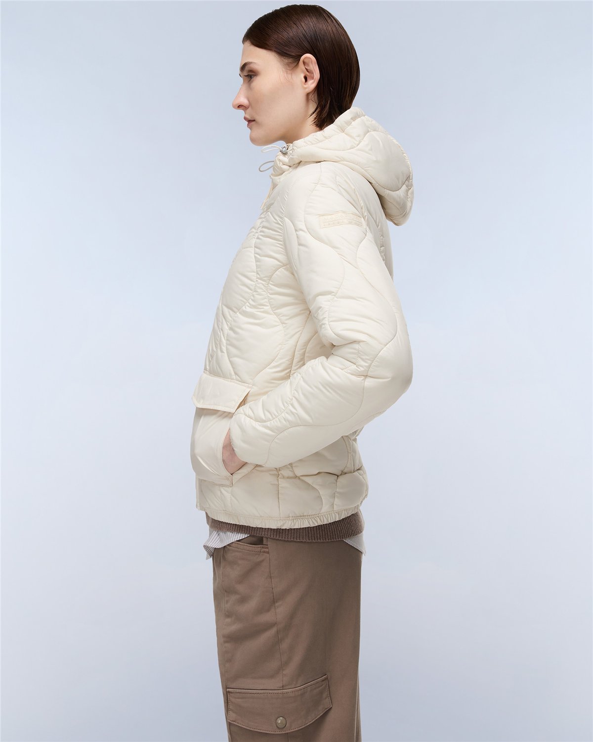 Sort Puffer Jacket