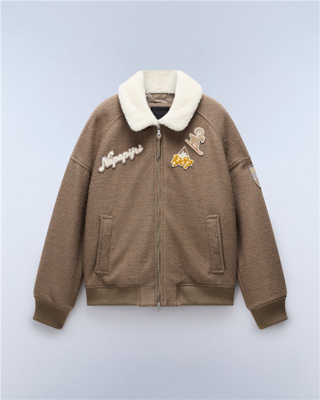 Tovel Wool Bomber Jacket