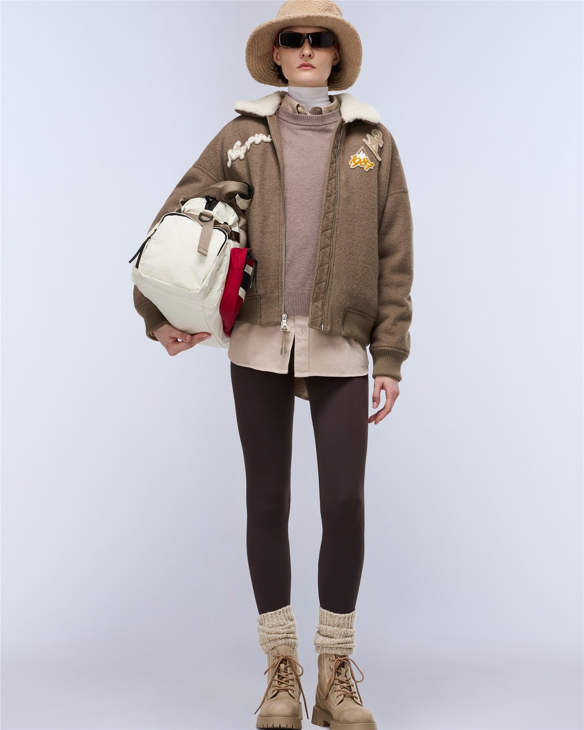 Tovel Wool Bomber Jacket