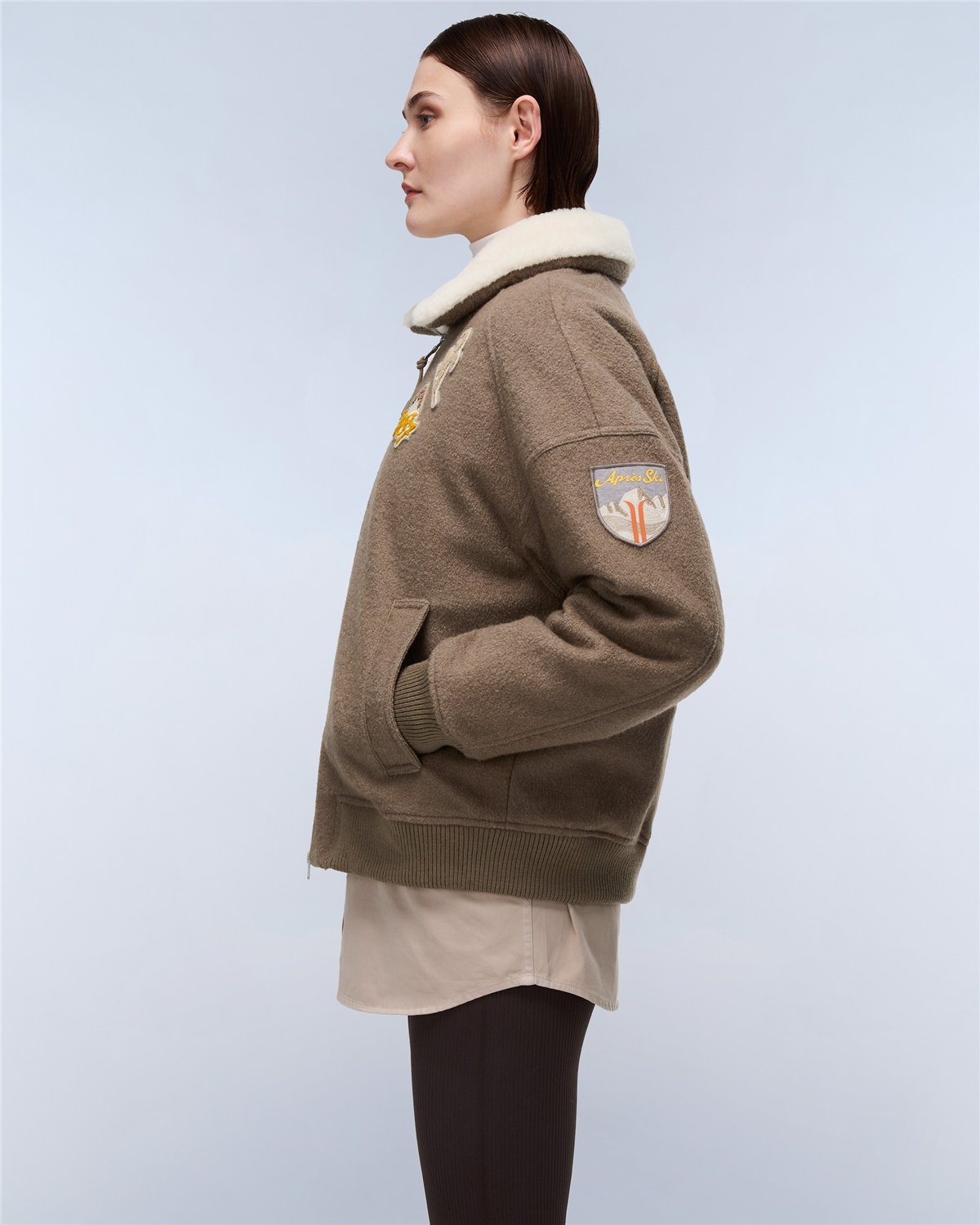 Tovel Wool Bomber Jacket