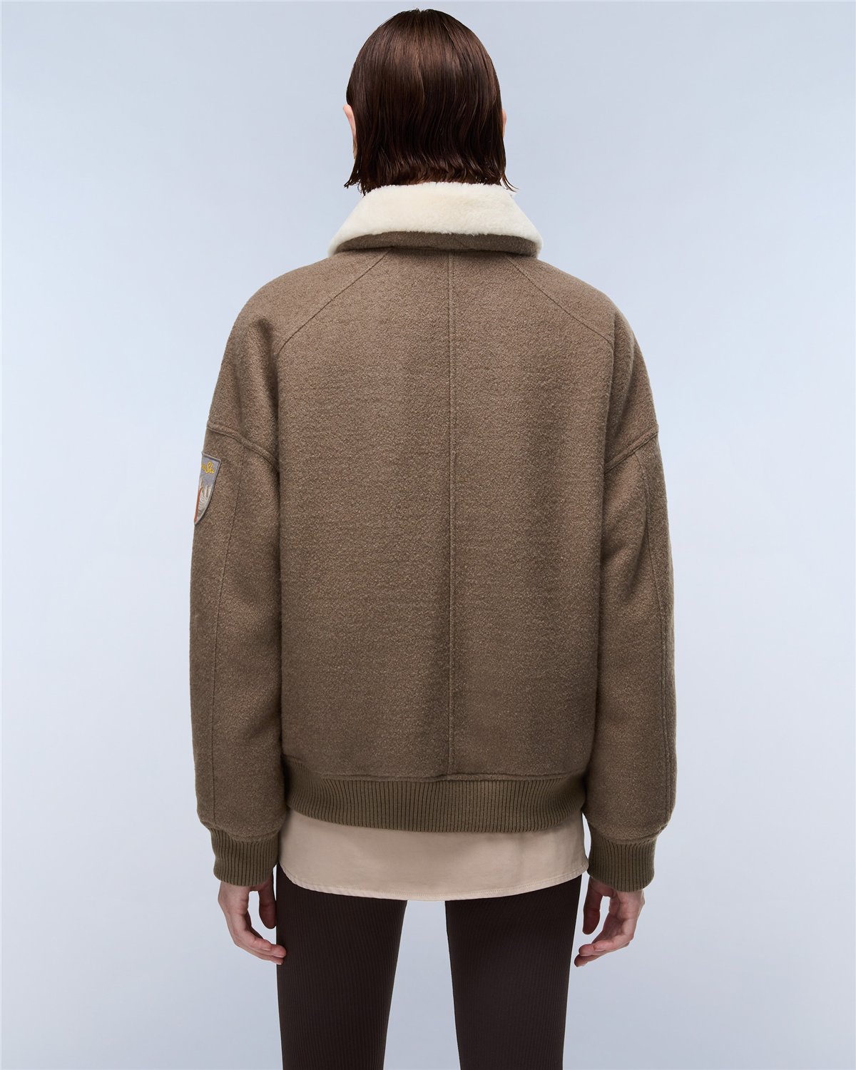 Tovel Wool Bomber Jacket
